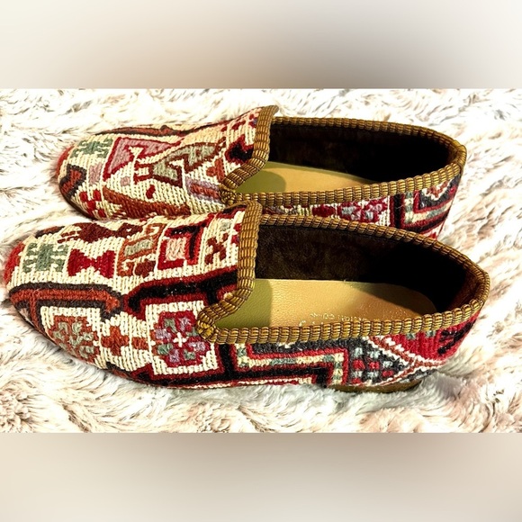 Artemis Design Co. Handmade one of a kind Anthropologie Bohemian Loafers 
Size 5 - Picture 3 of 5